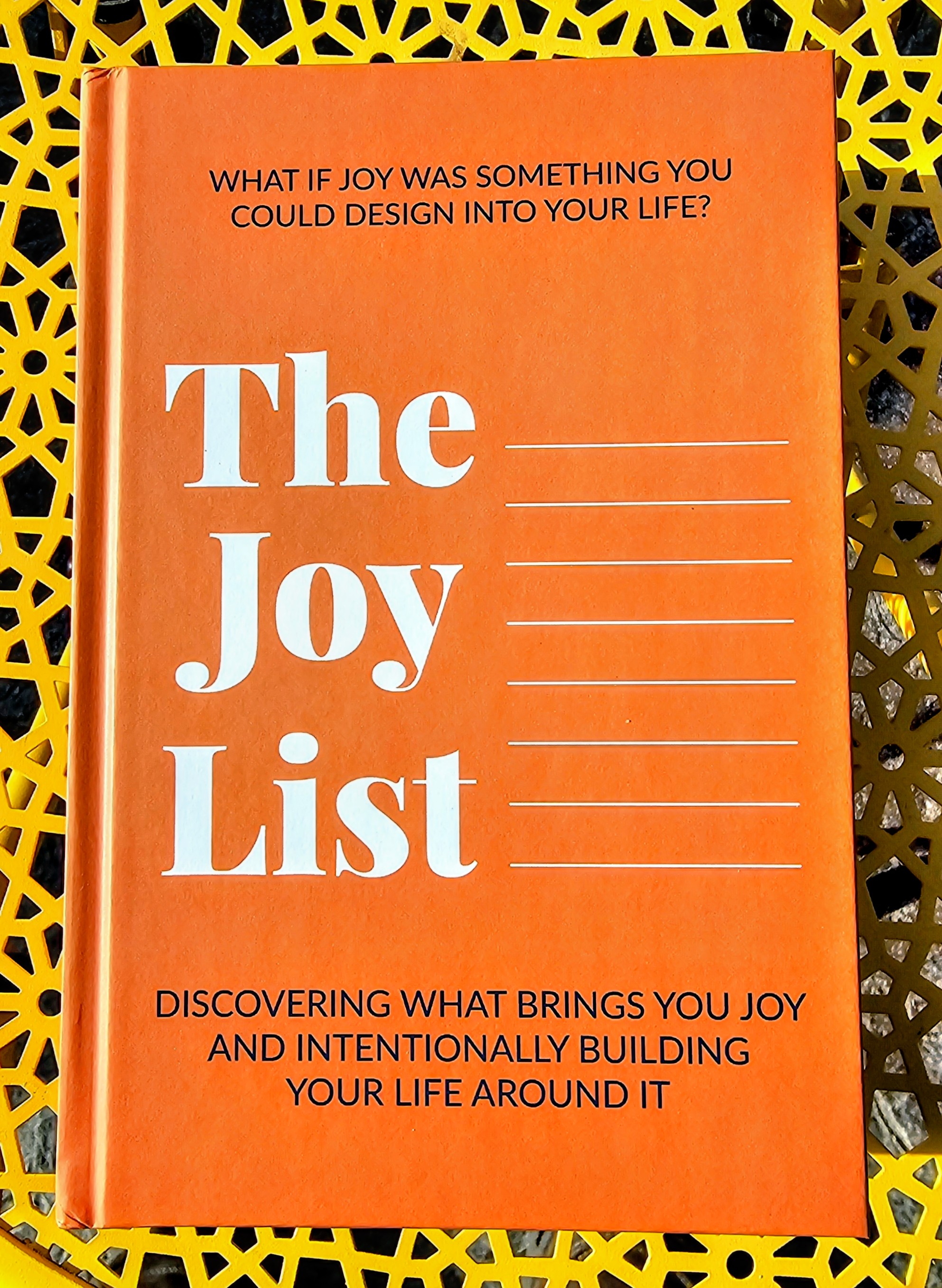 The Joy List by Matt Smith — hardcover edition